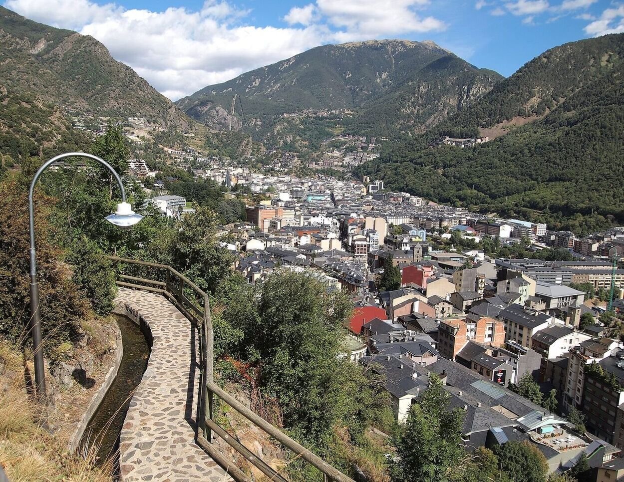 Andorra — the destination end of the India to Andorra corridor