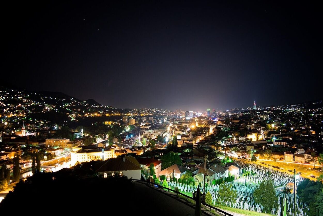 Bosnia and Herzegovina — the destination end of the India to Bosnia and Herzegovina corridor