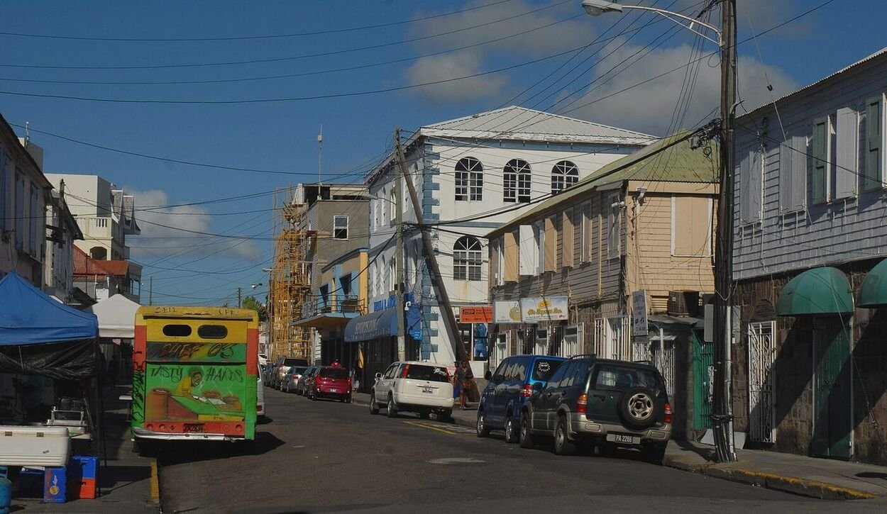 Saint Kitts and Nevis — the destination end of the India to Saint Kitts and Nevis corridor
