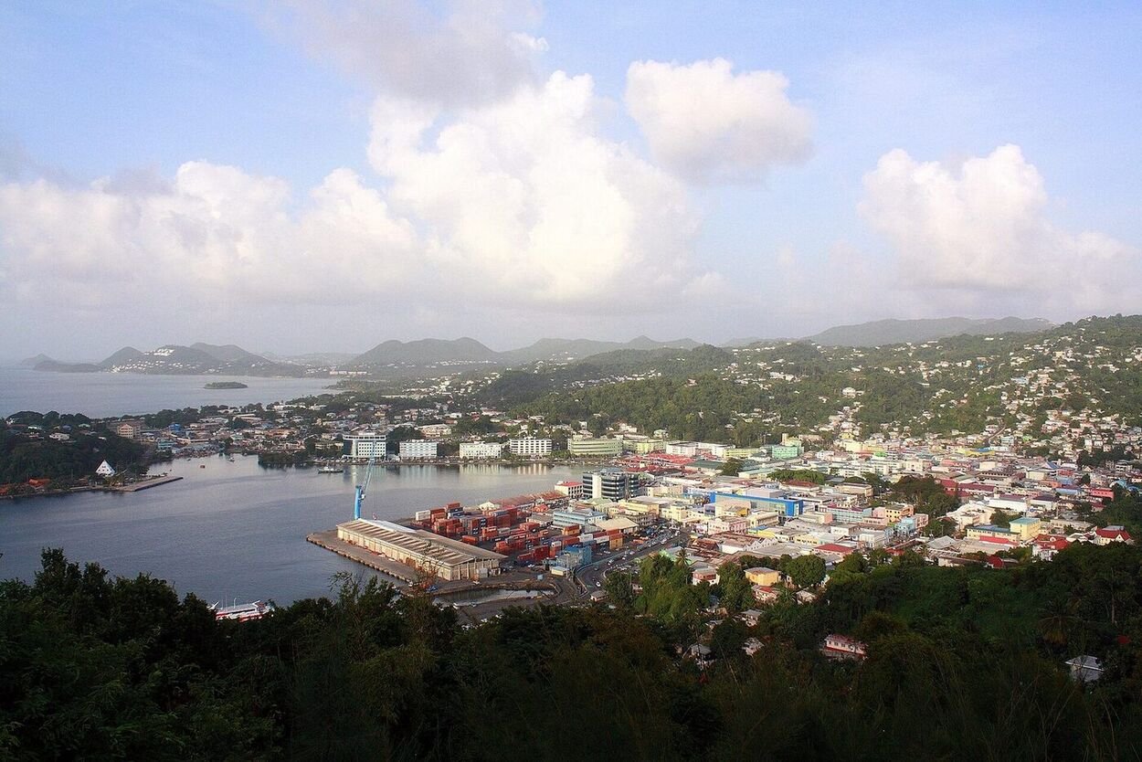 Saint Lucia — the destination end of the India to Saint Lucia corridor