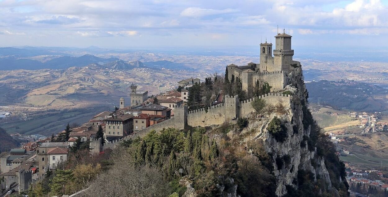 San Marino — the destination end of the India to San Marino corridor