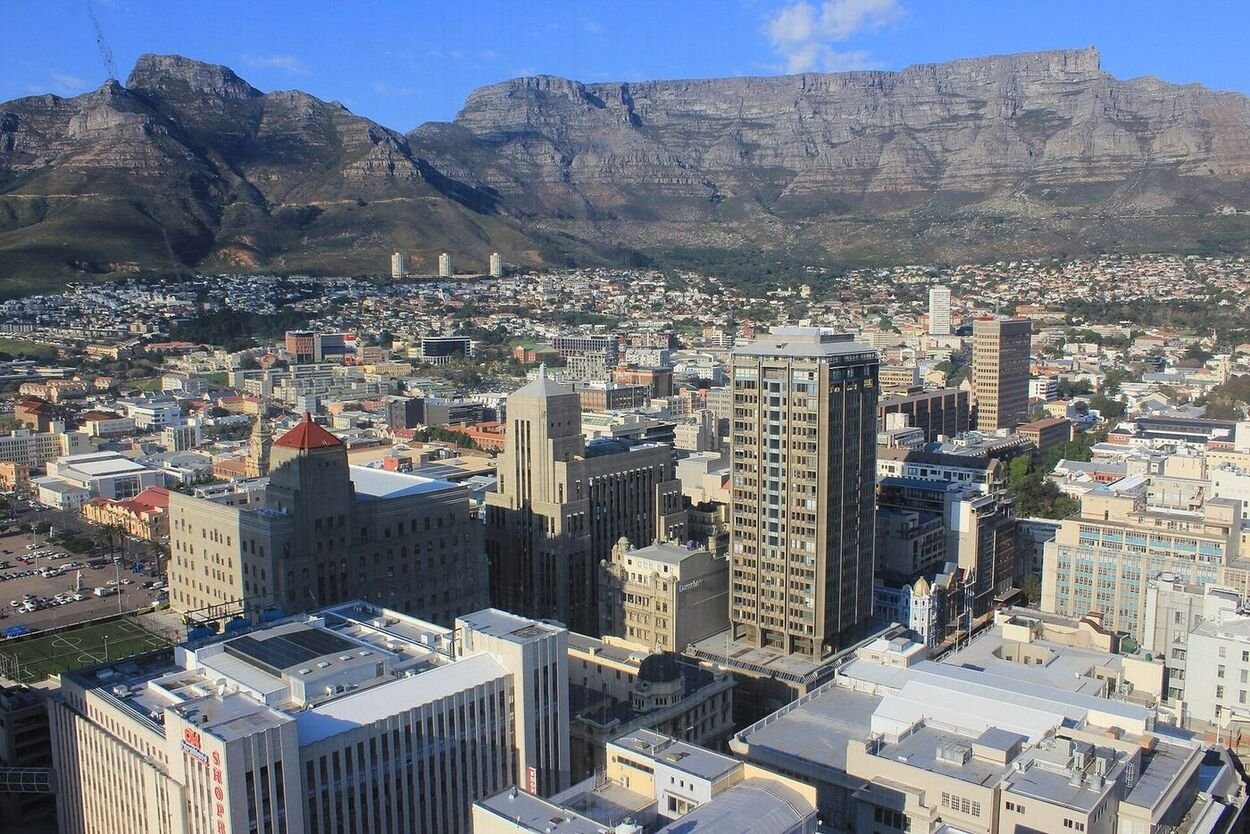 South Africa — the destination end of the India to South Africa corridor